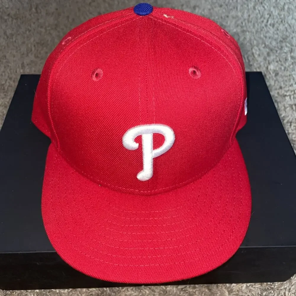 New Era Philadelphia Phillies Hat Snapback Baseball MLB Red